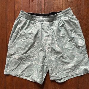 Lululemon channel swim shorts with brief liner inseam 7”